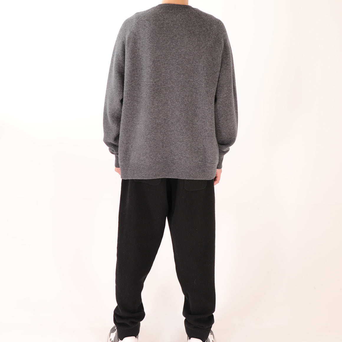 【25AW】"Aisie"ラウンジジョガーカシミヤパンツ / Lounge-Joggerz Pant in double jacquard Cashmere