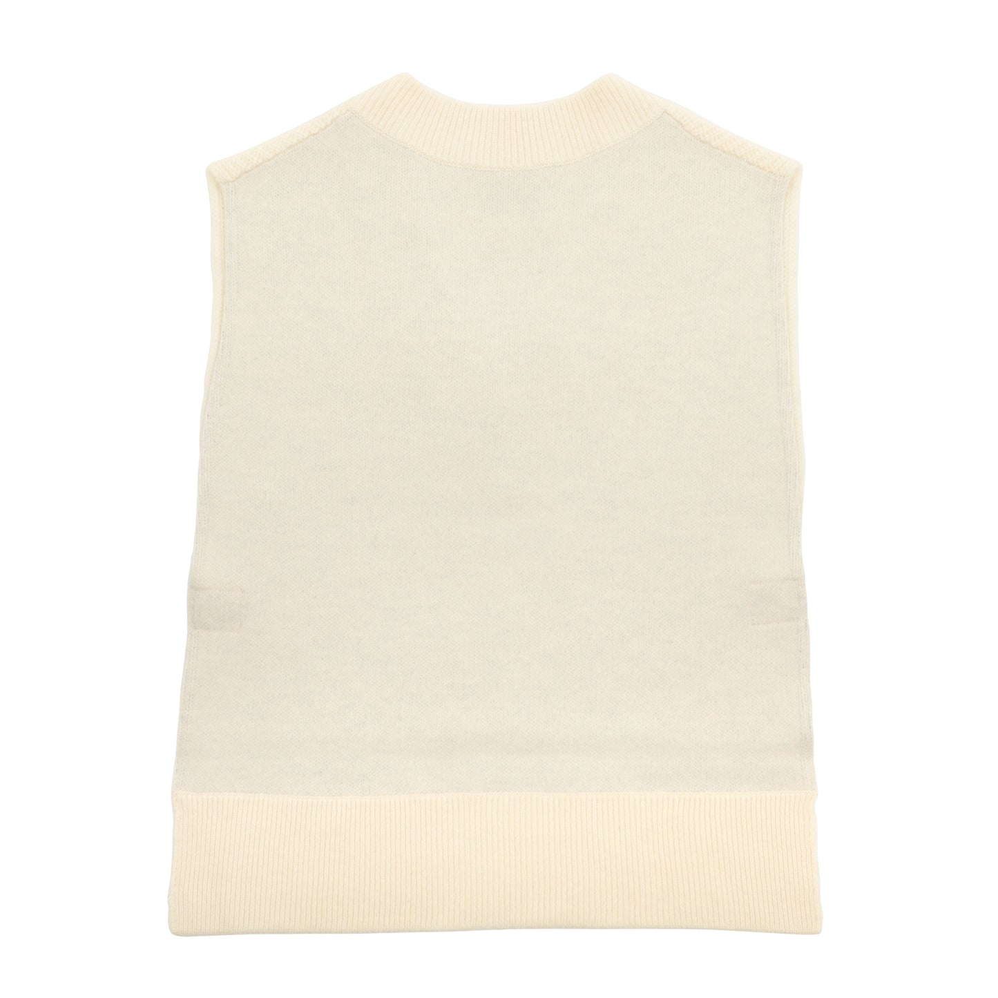 【24AW】"Nappé" オーバーサイズド タバードカシミヤベスト / Oversized Tabard Vest in cashmere