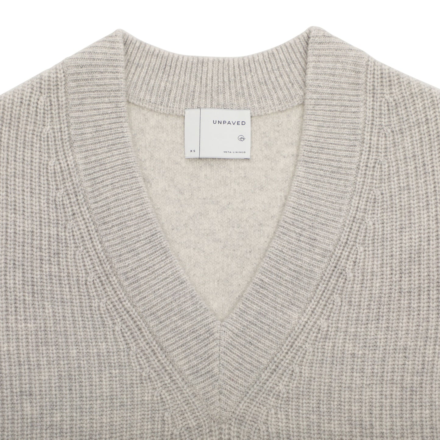 【24AW】"Nappé" オーバーサイズド タバードカシミヤベスト / Oversized Tabard Vest in cashmere