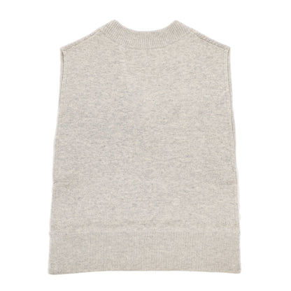 【24AW】"Nappé" オーバーサイズド タバードカシミヤベスト / Oversized Tabard Vest in cashmere