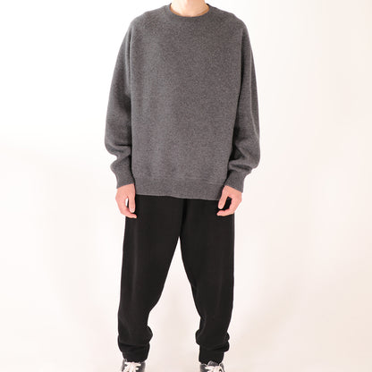 【24AW】"Aisie"ラウンジジョガーカシミヤパンツ / Lounge-Joggerz Pant in double jacquard Cashmere