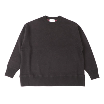 【24AW】"Cascade" オーバーサイズドフィットカシミヤセーター / Oversized sweater in cashmere